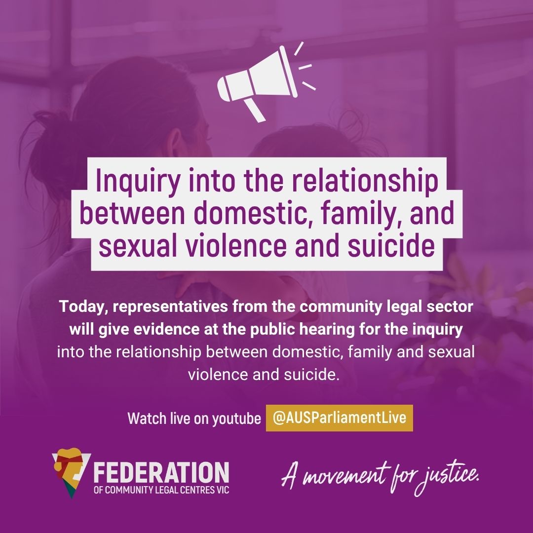 Federation of Community Legal Centres Victoria tweet media