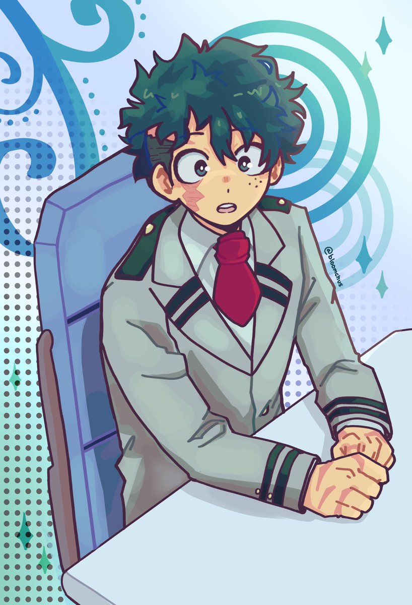 bloomchus's tweet photo. bugs when u lift a rock #deku https://t.co/bd3LUa42A8
