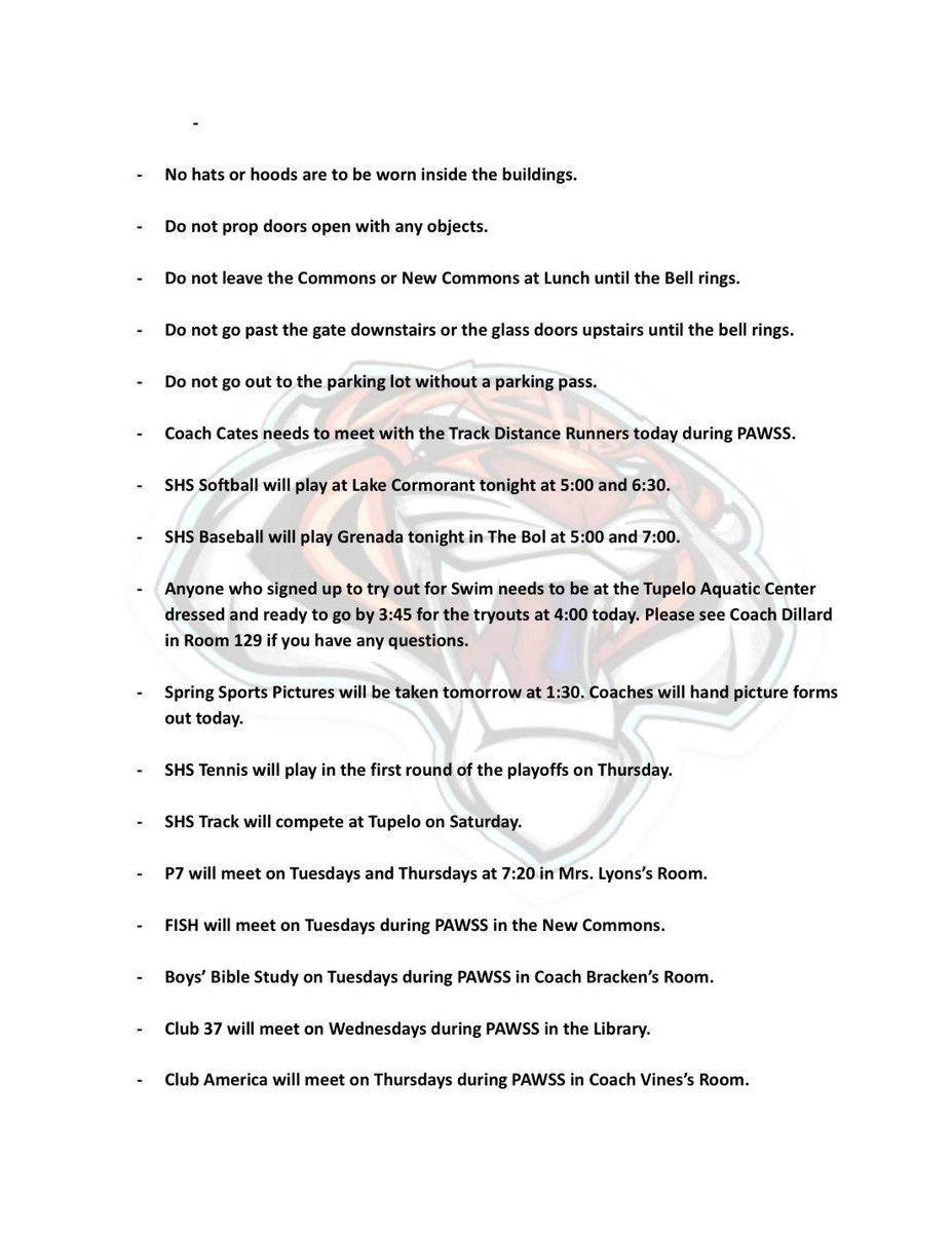 Saltillo High School tweet media