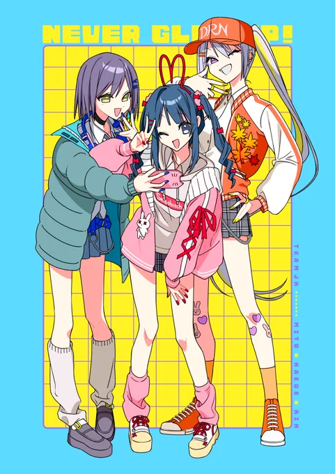 We are JK!永遠に! #みとあーと #でろあーと #凛Art