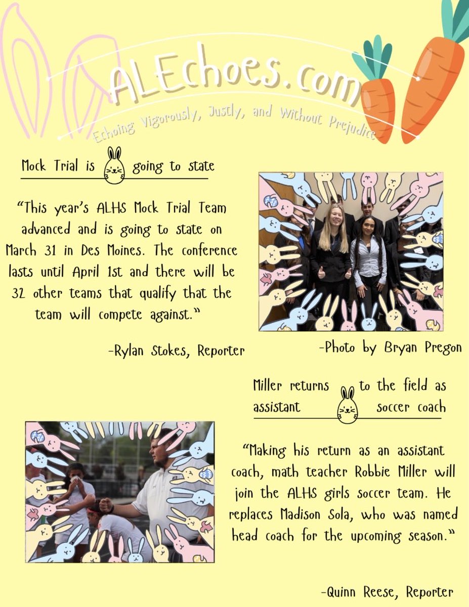ALHS Journalism tweet media