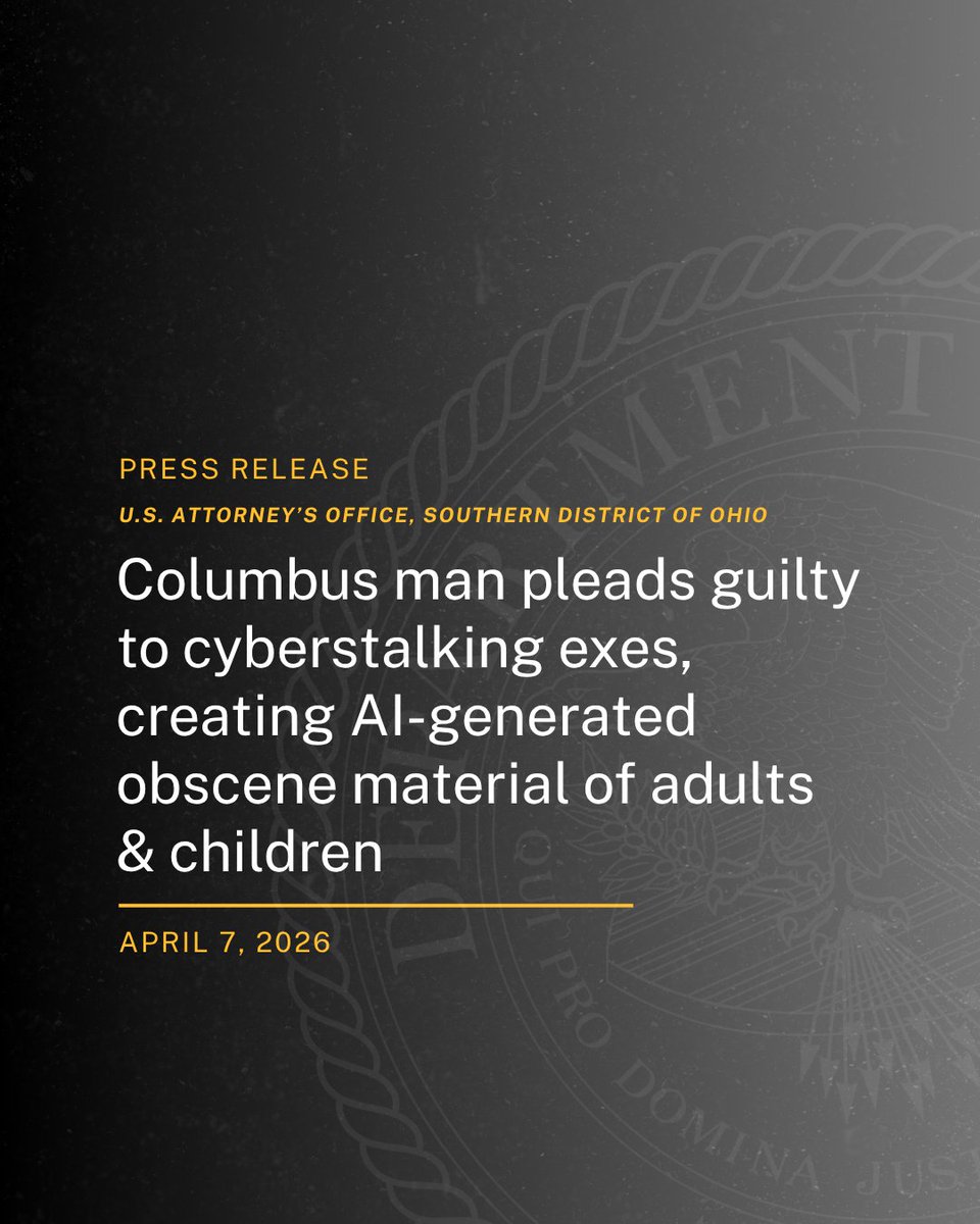 U.S. Department of Justice tweet media