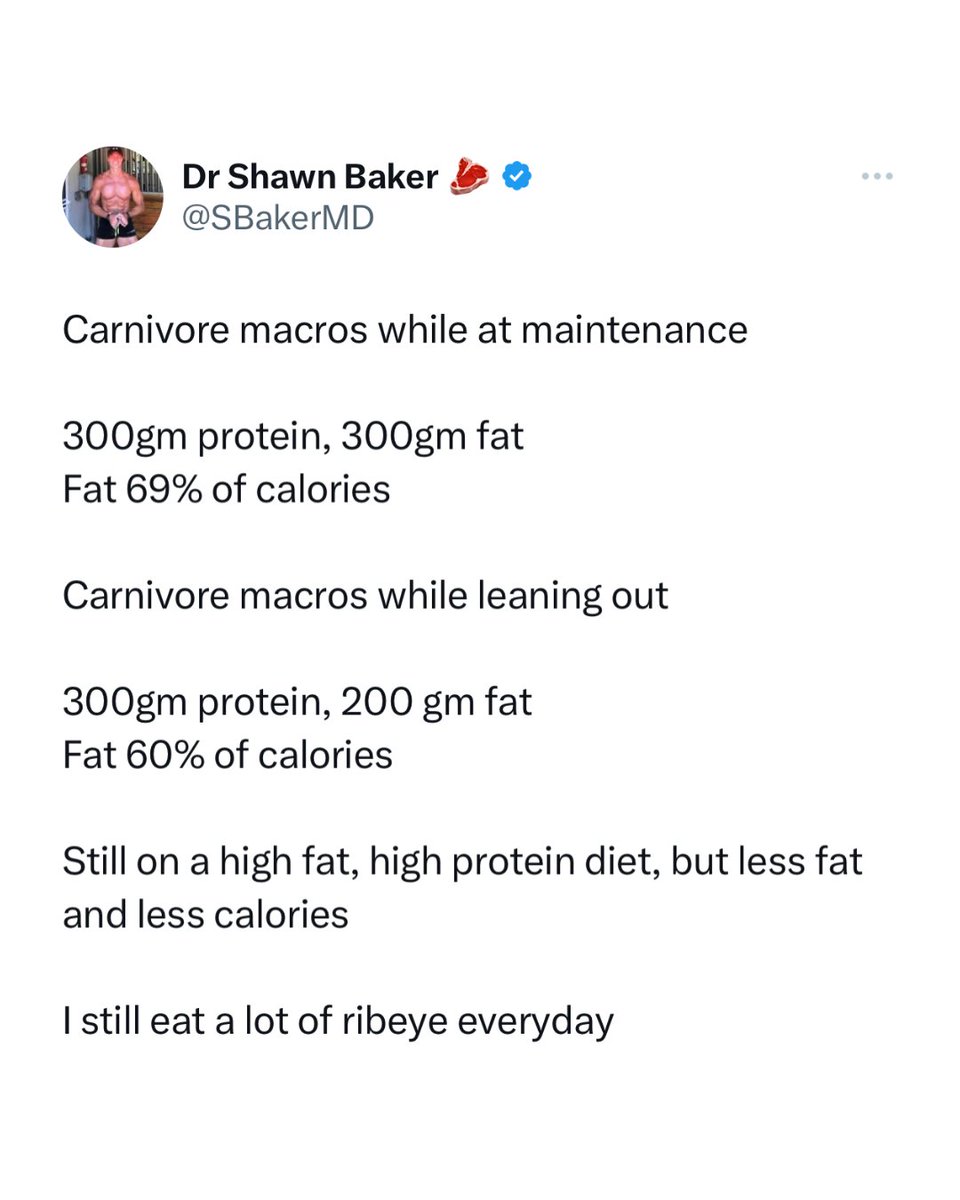 Dr Shawn Baker 🥩 tweet media