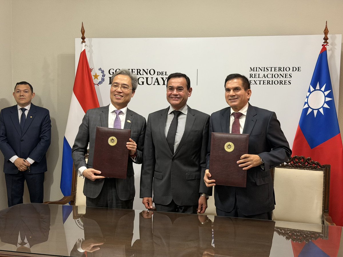 Embajada de Taiwán en Paraguay-中華民國駐巴拉圭大使館 tweet media