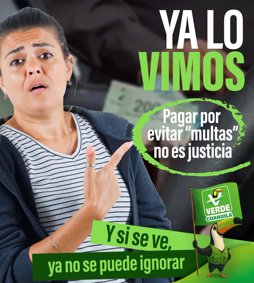 PARTIDO VERDE COAH. tweet media