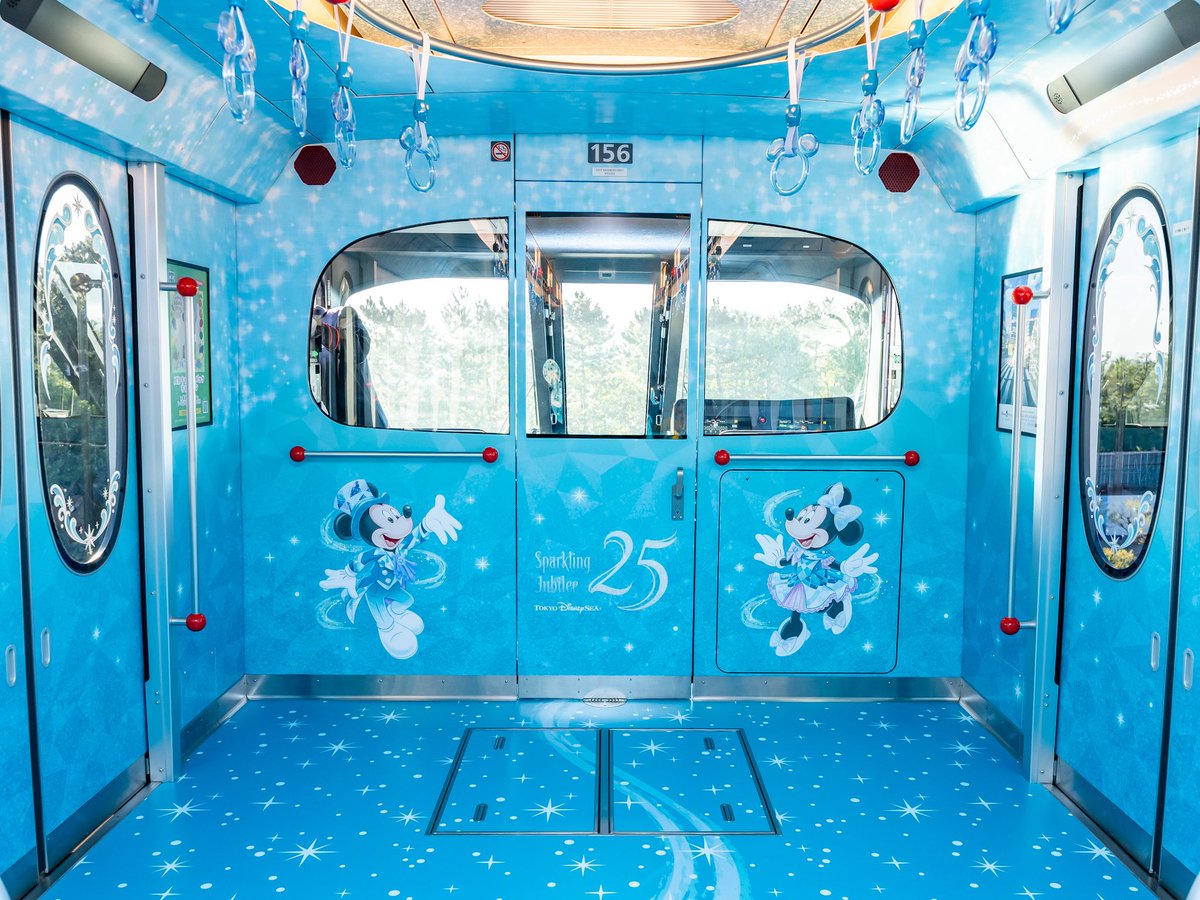 ディズニーリゾートライン「東京ディズニーシー25周年“スパークリング