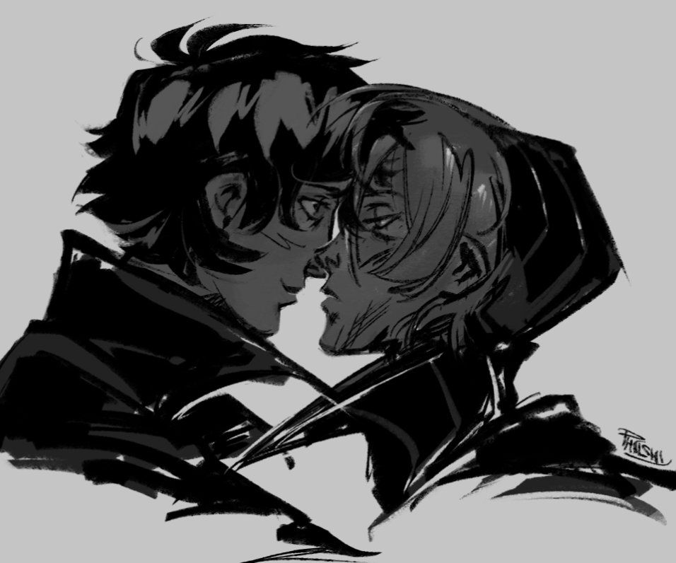 Just kiss already... Geez...