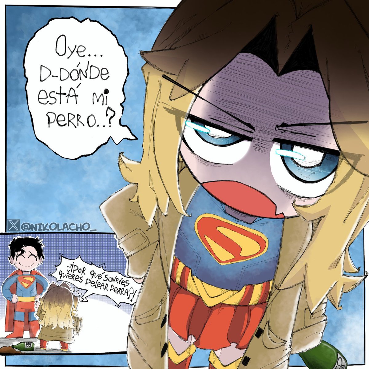Se viene la peli de SuperGirl...salen dibujillos?

#SuperGirl #DCU #Superman #dccomicsfanart #Comic #fanartㅤㅤㅤㅤ