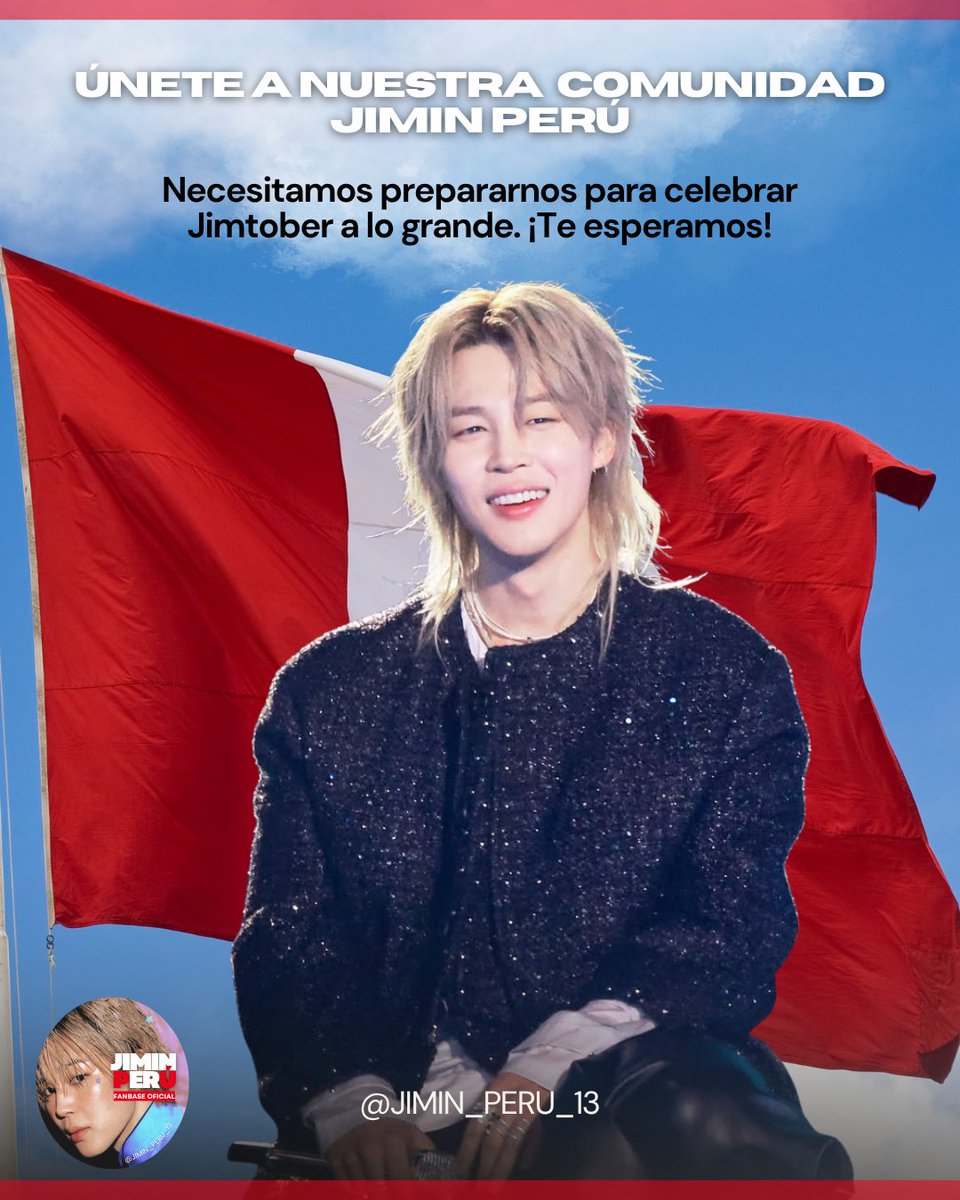 FANBASE JIMIN PERÚ 🇵🇪 tweet media
