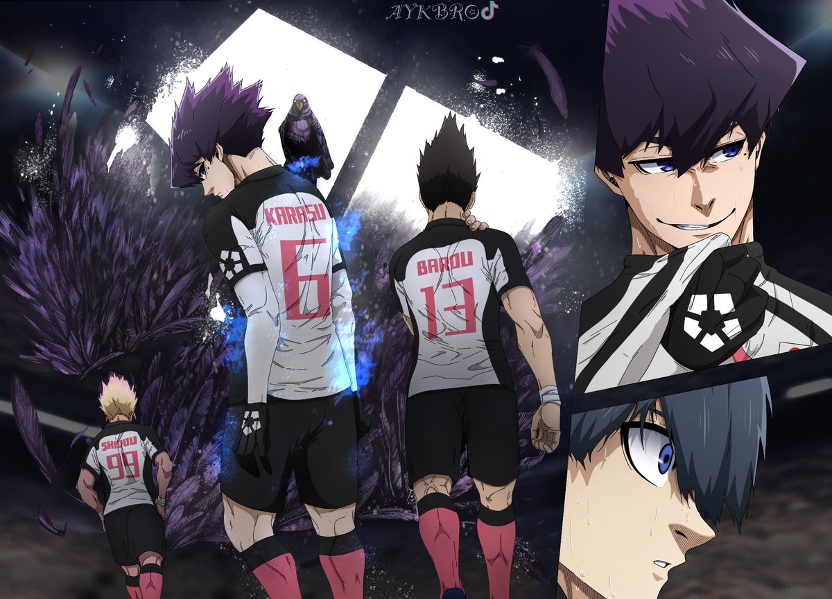 Aykbro's tweet image. Bros trying to aura max before he gets benched 😭 #bluelock #bluelock342