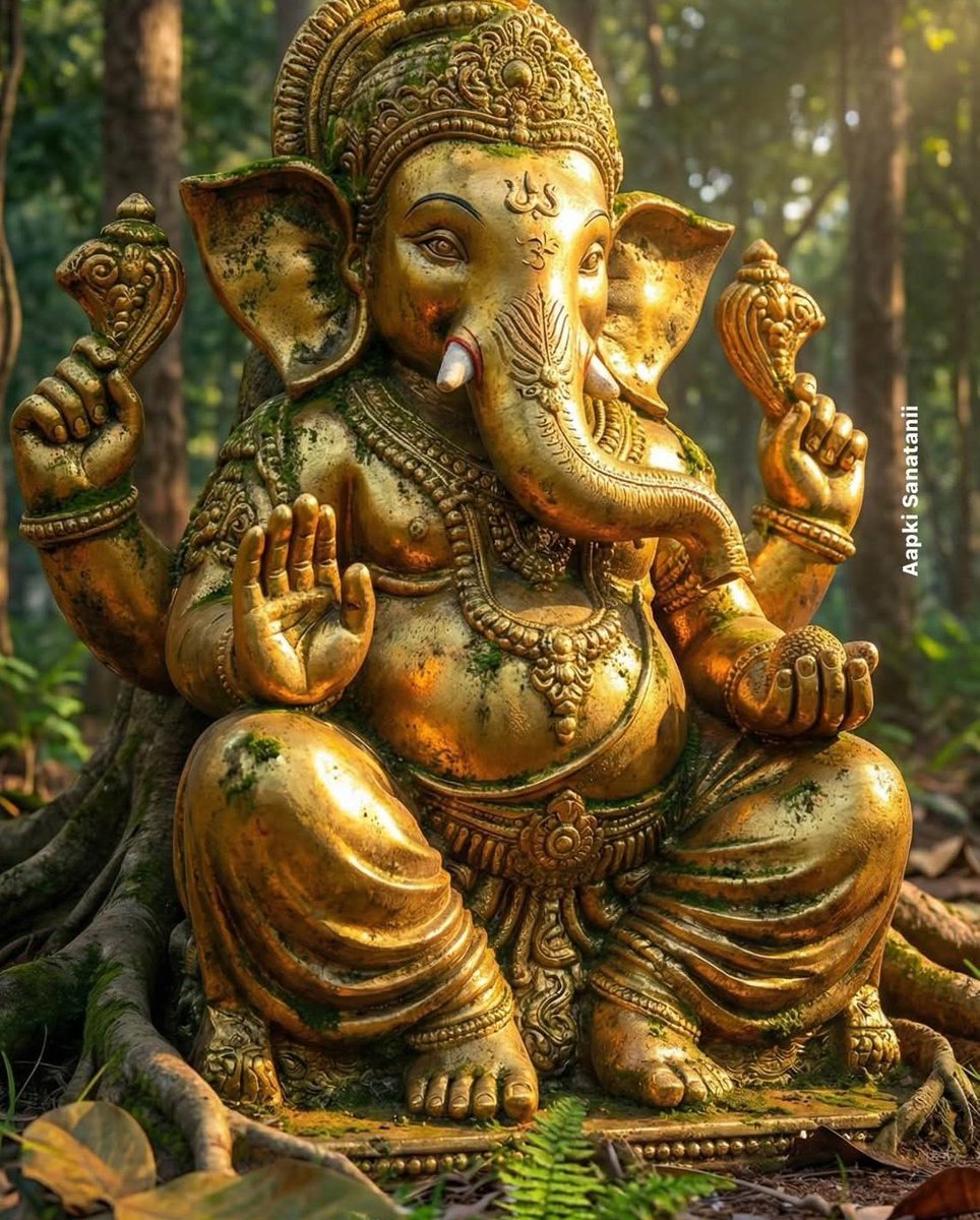 गजाननं भूतगणादि सेवितं, कपित्थ जम्बूफलसार भक्षितम्।
उमासुतं शोक विनाशकारकं, नमामि विघ्नेश्वर पादपंकजम्॥
​
जय श्री गणेश 🙏