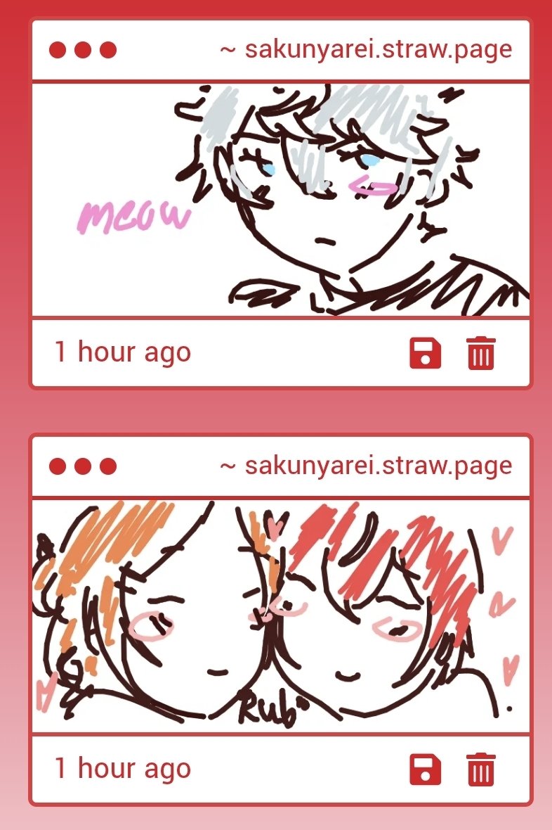 circus im going to kill myself. /pos of course. thank u. yuukasa rubrubs 😢😢 izumi senya 😢😢😢 aw 😢😢😢😢😢😢

sakunyarei.straw.page