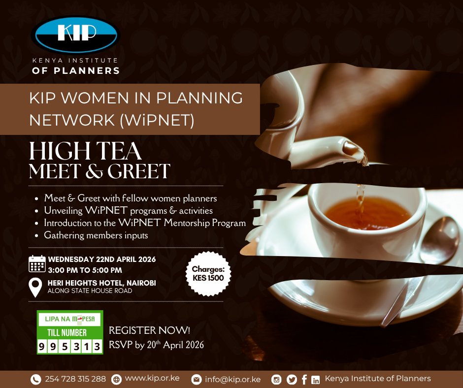 KENYA INSTITUTE OF PLANNERS tweet media