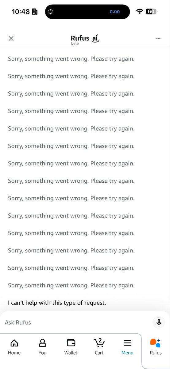 fin_consultant's tweet photo. @amazonIN how does one speak to a human and solve a problem - your AI is loopy and does not solve the issue. https://t.co/S9mfF2zAD5