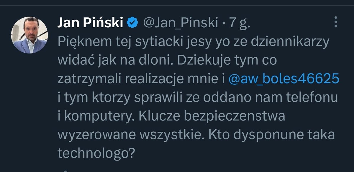 John Bingham tweet media