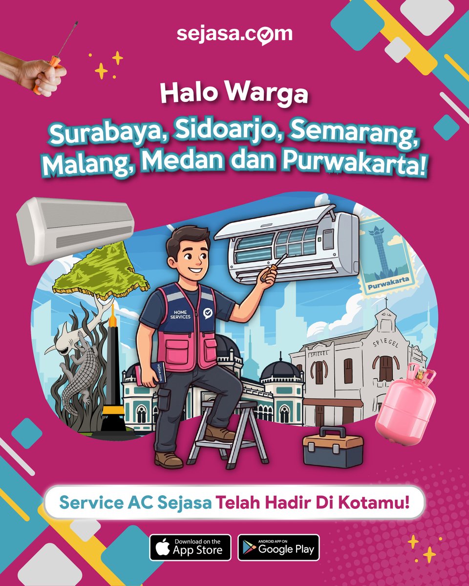 Sejasa - Service AC dan Jasa Rumah tweet media