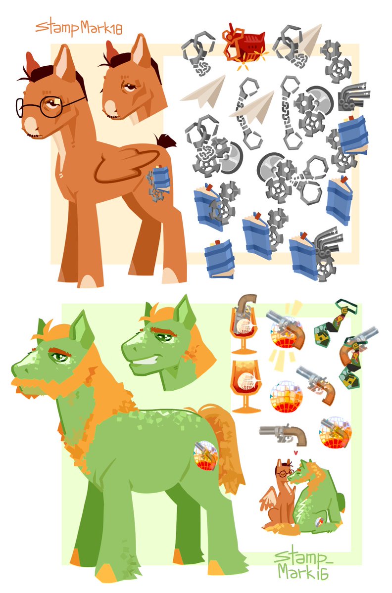 Stamp_Mark16's tweet image. thinking... i dunno what suit them best
#DiscoElysium