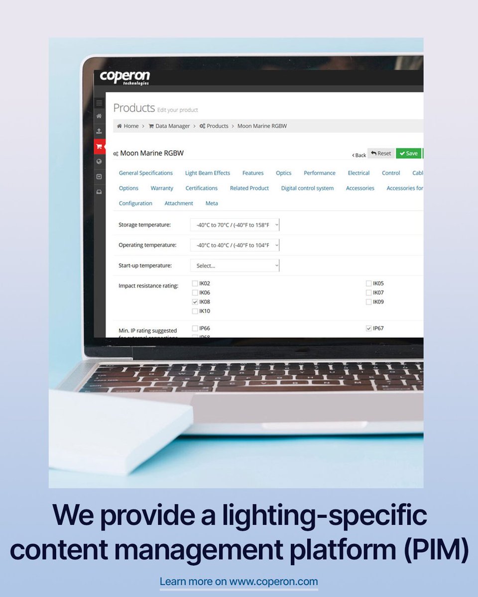 CoperonTech's tweet image. Complex technical specs need a platform built for the industry. 💡
Coperon’s lighting-specific PIM centralizes your data, ensuring accuracy from the factory floor to the digital catalog. Ready to optimize your workflow?
Contact: info@coperon.com

#PIM #Lighting #DataManagement