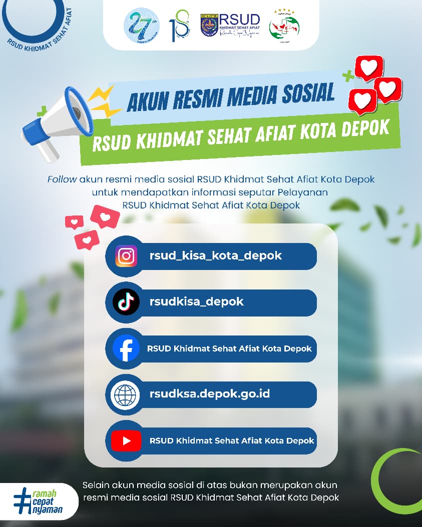 RSUD Khidmat Sehat Afiat Kota Depok (Official) tweet media