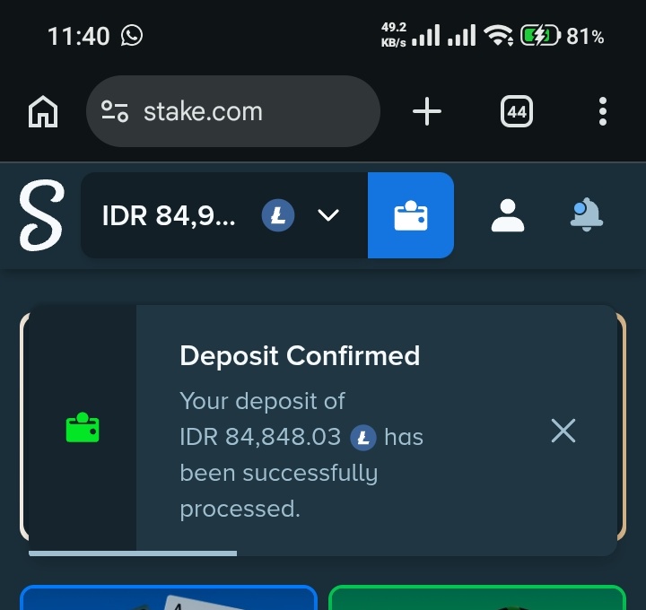 Akuituaku__'s tweet photo. Thanks brother... 
Now I got something to play.. @StakeSupply 
Wen monthly @Stake ... 🤘🤘🤘 https://t.co/775WK1W8tl