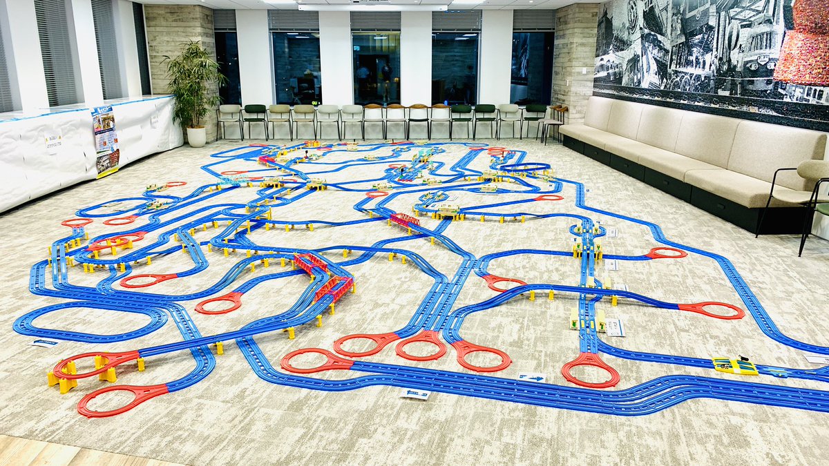 プラレールの宿の松岡さん tweet media