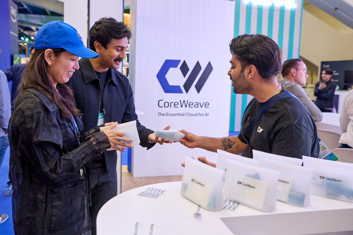 CoreWeave tweet media