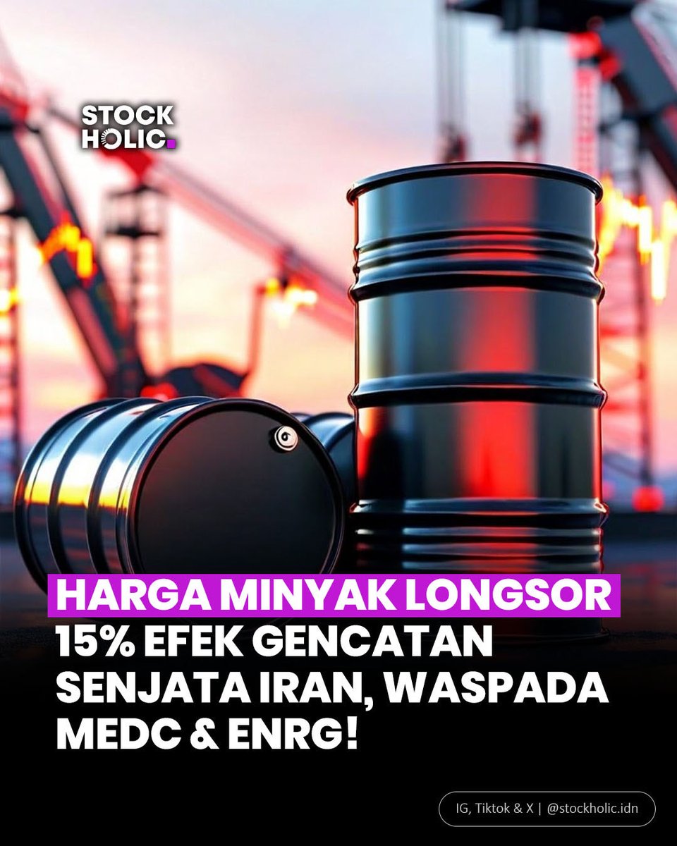 Cuanholic, kabar dari Timur Tengah langsung membebani harga minyak mentah global.

Harga WTI Crude ambrol 15% dalam sehari, jatuh ke bawah level psikologis $86 per barel.

Penurunan drastis ini adalah respons pasar setelah AS dan Iran resmi menyepakati gencatan senjata sementara,