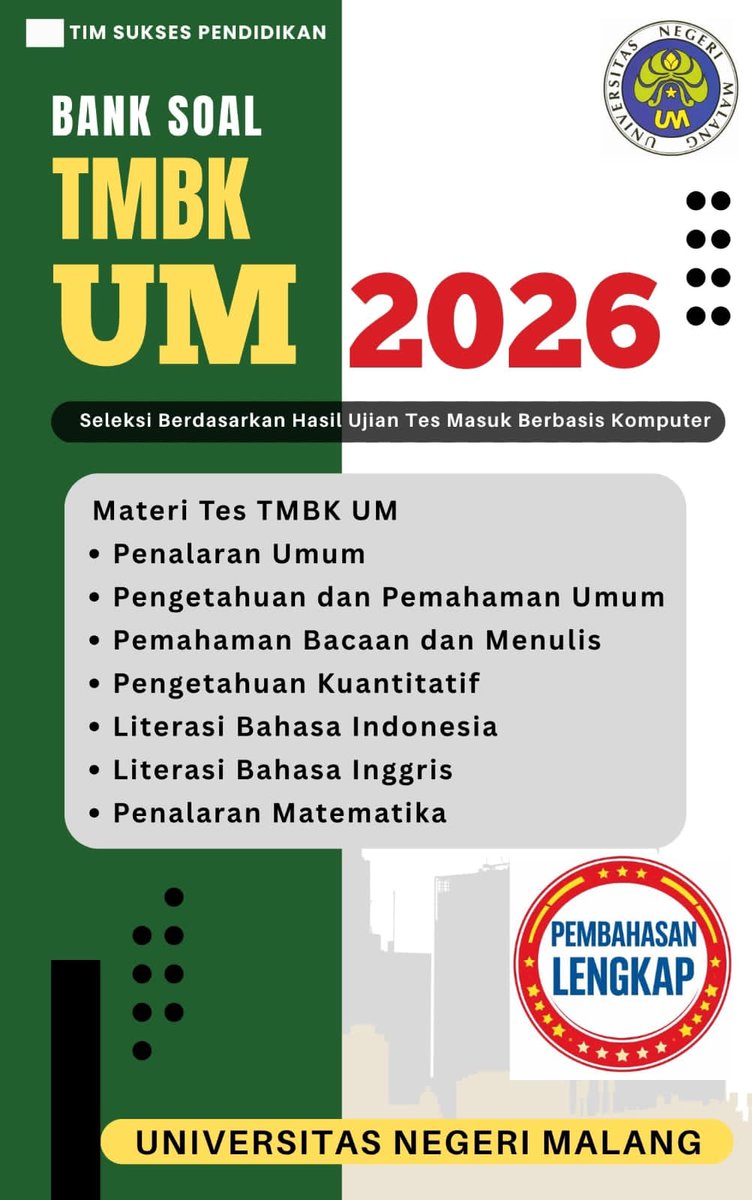 PEJUANG SNBT 2026 tweet media