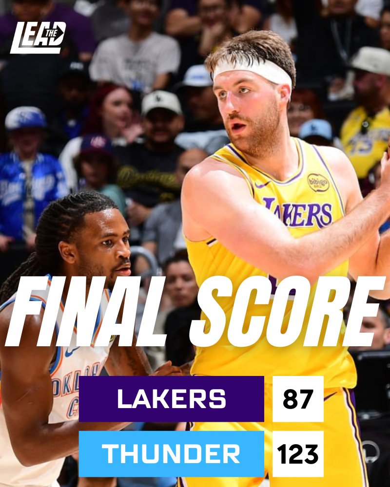 Lakers Lead tweet media