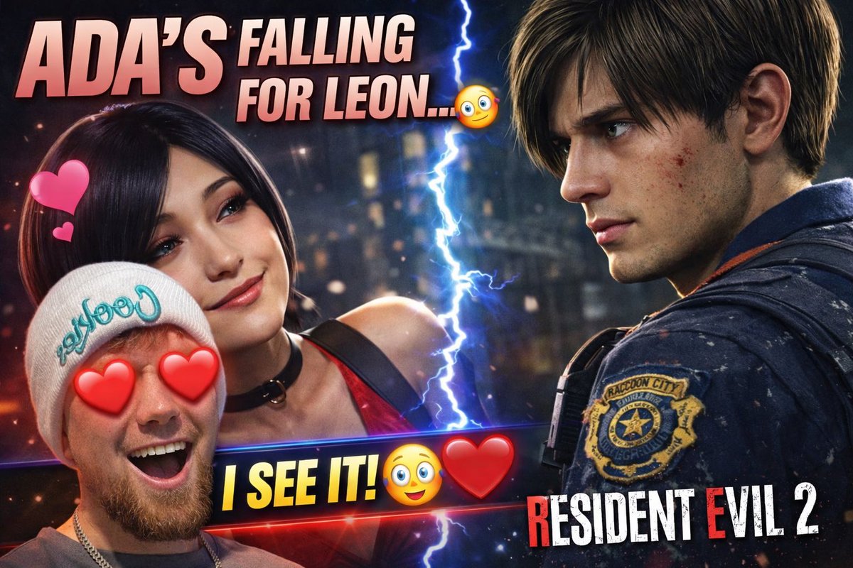 AceeReacts's tweet photo. Ada Wong Is Falling For Leon… I See It 😳 | Resident Evil 2 https://t.co/aFxPeYfdF0 via @YouTube https://t.co/Y80I3XlDEc