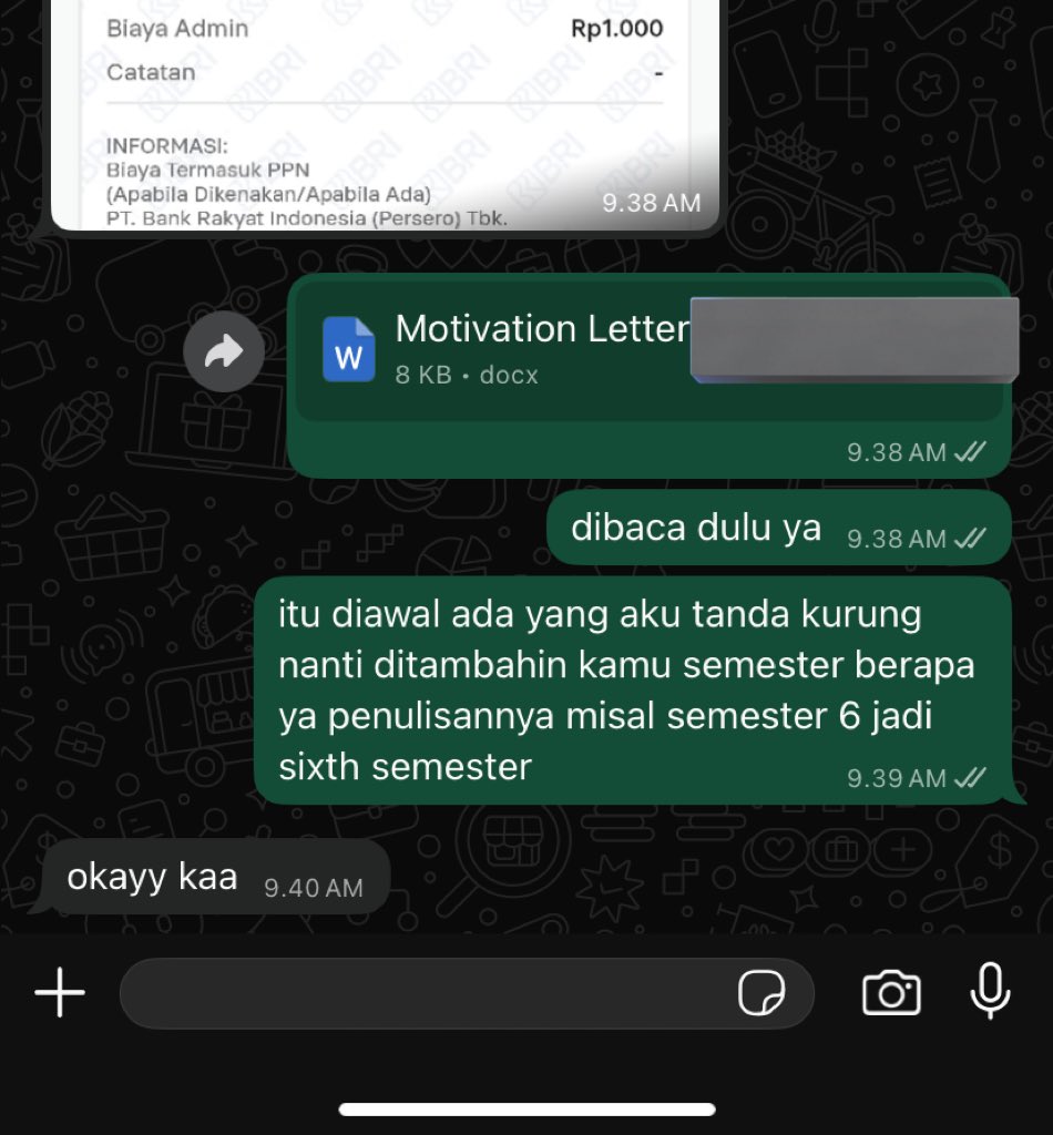 sleugibear's tweet photo. Joki bahasa inggris motivation letter buat student exchange ke korea https://t.co/ruZ0ue3Xn4