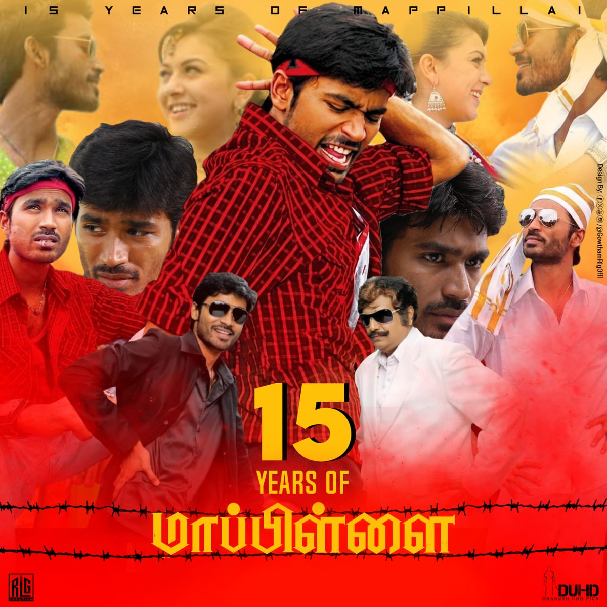 Kituba_SalemDfc's tweet photo. A Mass Family Commercial Entertainment Movie
#15YearsOfMappillai ❤️❤️❤️
@dhanushkraja 😎
@ihansika @mkoirala @Actor_Vivek #Suraaj #Manisarma @sunpictures
#Kara #KaraSecondSingle #KarafromApril30 https://t.co/NCSvF6fCBW