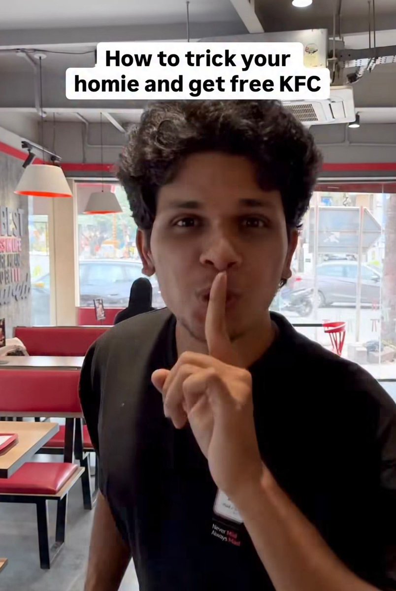 KFC India tweet media