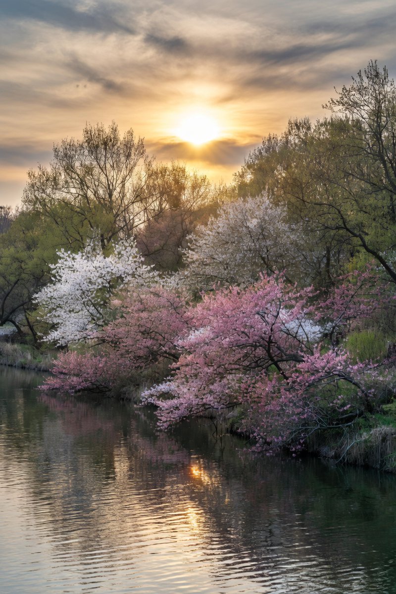 jazzy_bektas's tweet image. Good morning ☀️ Wednesday!

The best way to start the day is with this serene river view ✨ Hope your Wednesday is as beautiful as this sunrise.

#WednesdayMorning #sunrise #river #NatureVibes #NatureIsMagic #MorningVibes #NaturePhotography