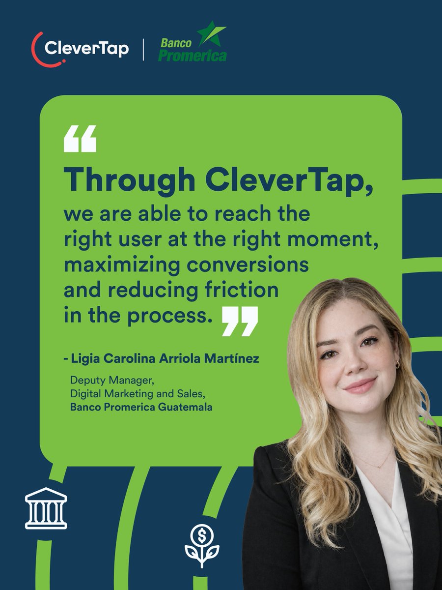 CleverTap's tweet image. Those numbers didn’t climb by accident. 👀

Here’s what Ligia Carolina Arriola Martínez from @promericagt says about CleverTap:

Read the full case study: bit.ly/484DIG5

#CleverTap #BancoPromerica #FintechGrowth #CustomerEngagement #DigitalBanking