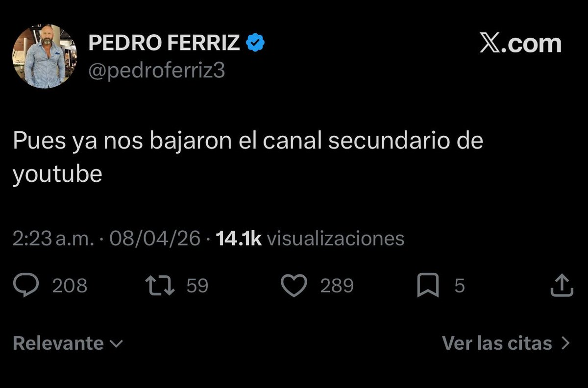 Nacho Rodriguez (El Chapucero) tweet media
