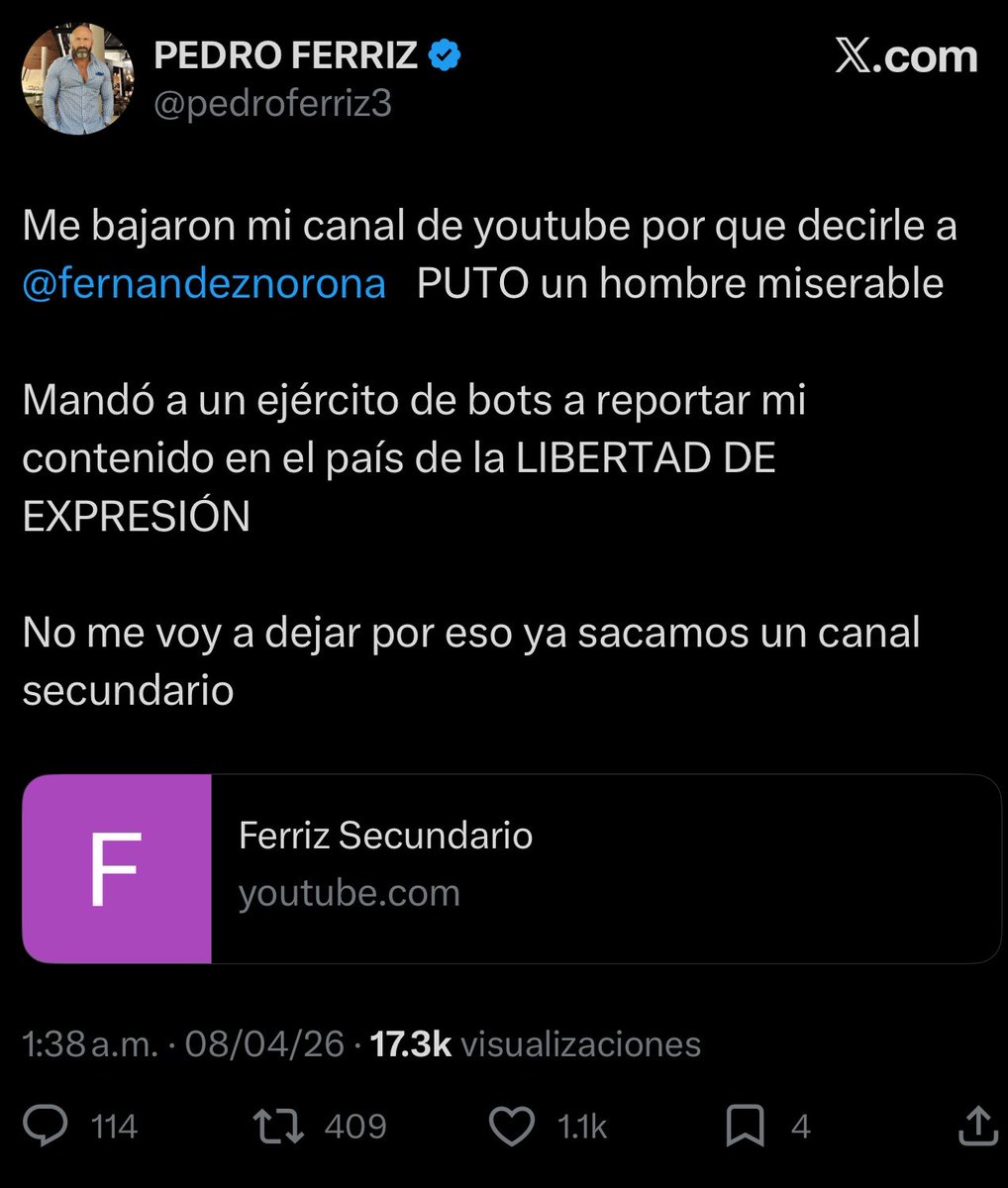 Nacho Rodriguez (El Chapucero) tweet media