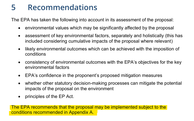 The good news keeping on coming this morning

The EPA have published their report on the Havieron project and recommended that the proposal may be implemented

Needs final sign off from the minister still

#GGP $GGP <a href="/Greatland_GGP/">Greatland</a> #Havieron #Telfer

epa.wa.gov.au/sites/default/…