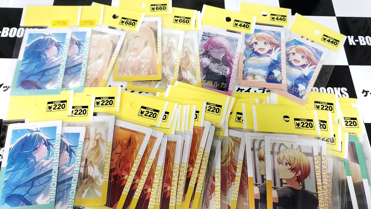 入荷情報】 プロセカ エピカ 25 26 箔押し ノーマル もりもり入荷しま