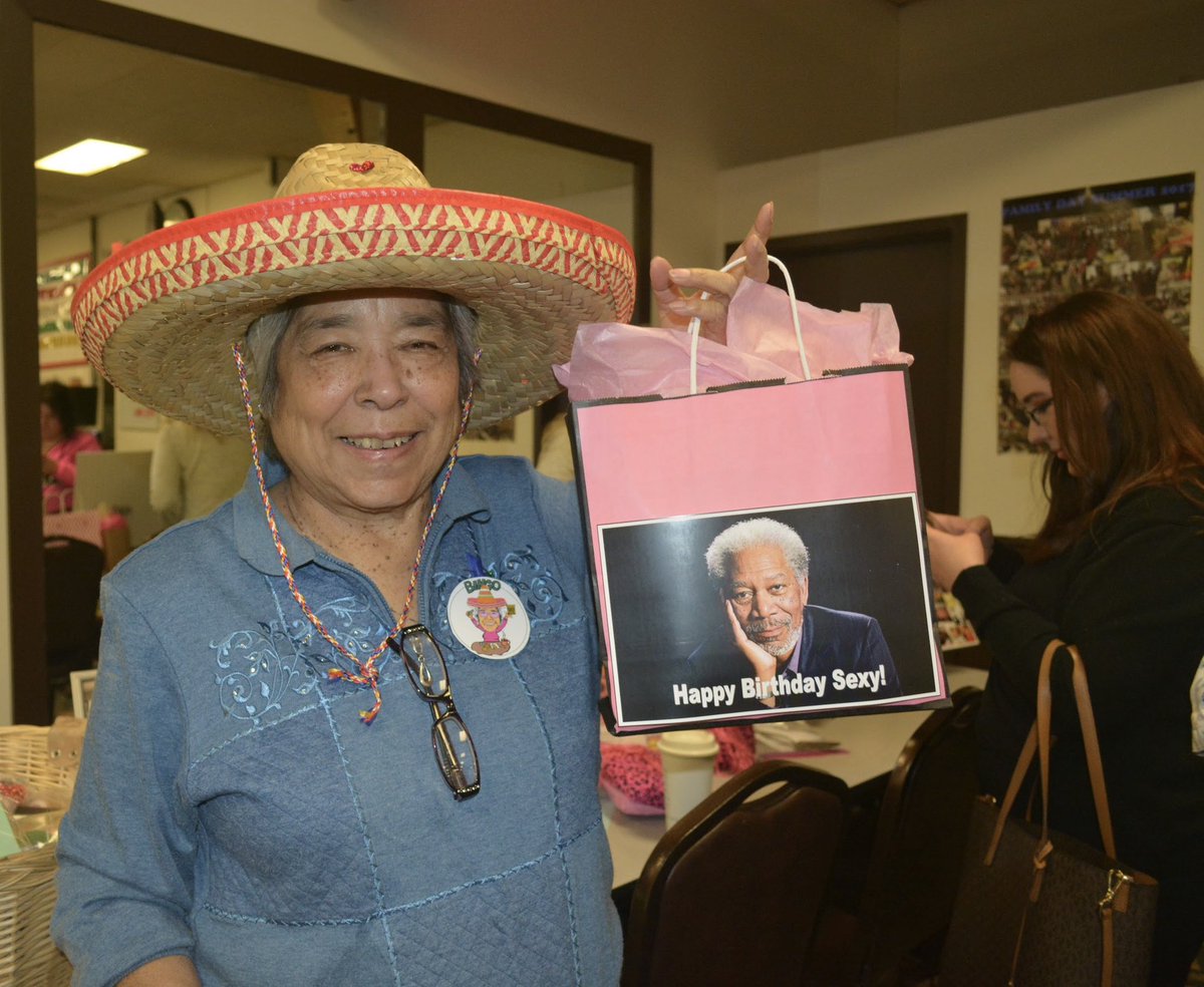 iamjackiejam's tweet photo. @morgan_freeman My Mumsies is turning 90 years old on April 11th. She absolutely loves you and calls you “My Morgan”. Please help us wish her a Happy 90th Birthday! https://t.co/Req9Lnjv2B