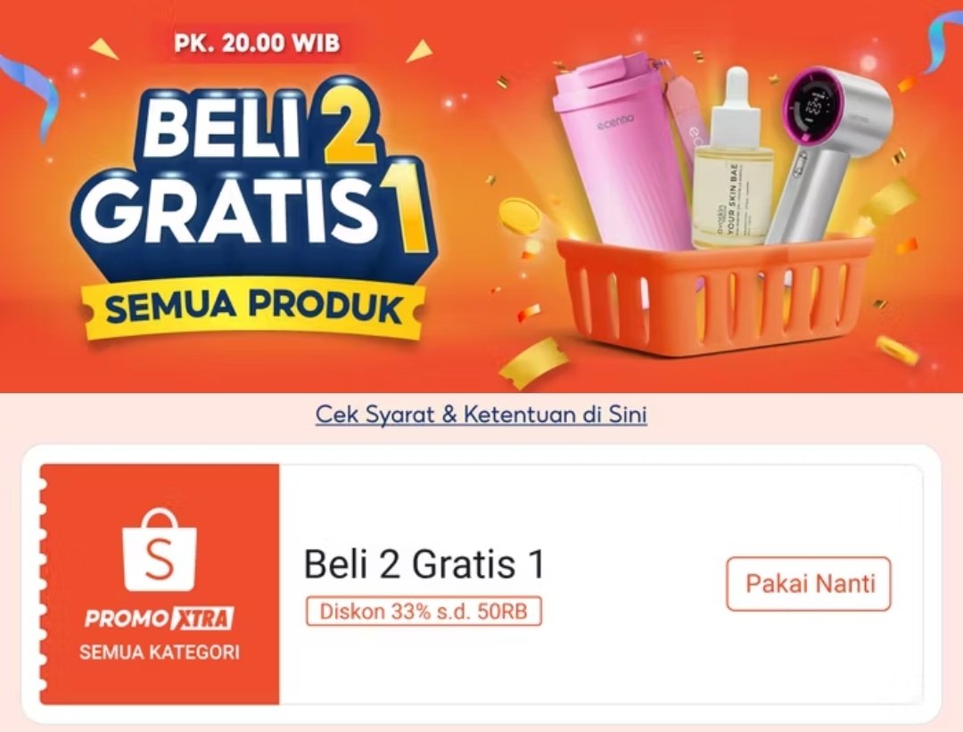 Racun Belanja | Info Diskon, Promo, Cashback tweet media