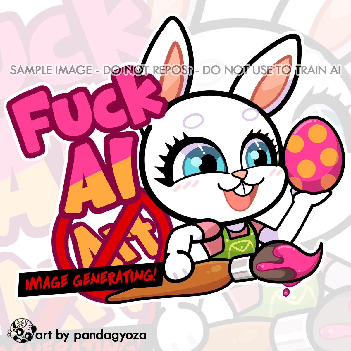 PandaGyoza's tweet image. new rabbit stickers in the works for rabbit month 🐰 (yes idc if Easter is over I'm slow with social media)

#preview #fanart #Pokemon #meme #femboy