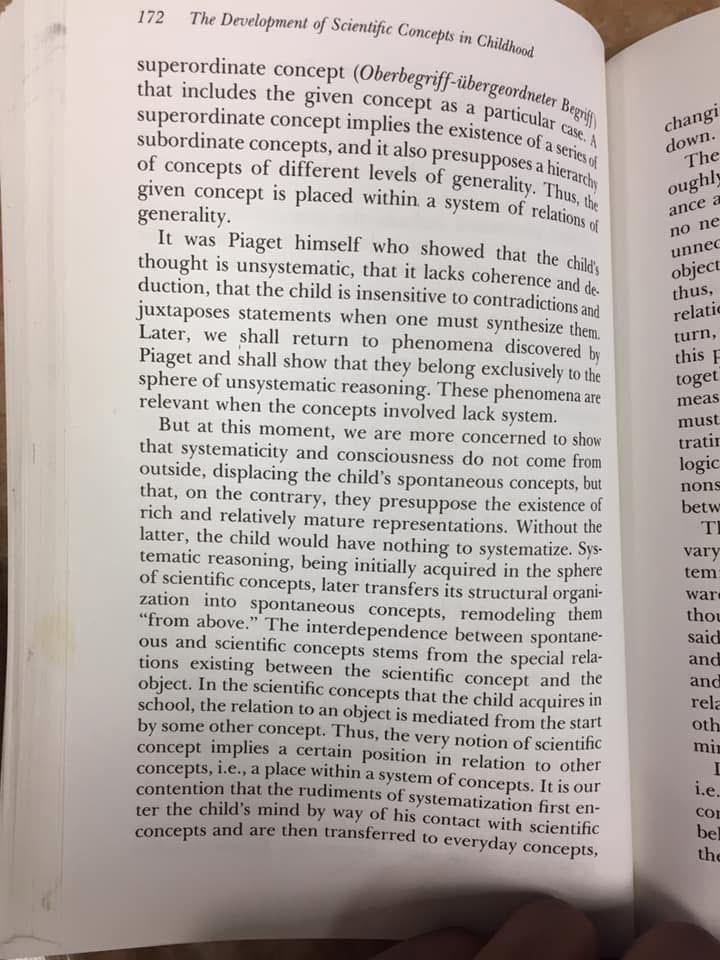 AuthorialGail's tweet image. Found some old photos from when I was first reading Vygostky’s Thought and Language