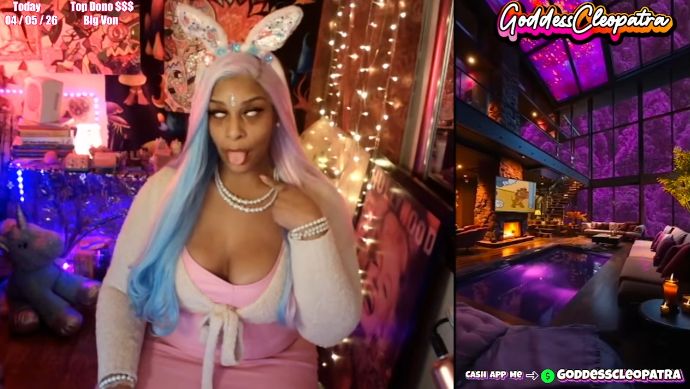 GoddessCleopatr's tweet photo. But wait there's more 🩷💙🐇

⚡ Goddess Cleopatra ⚡ 

#bunny #goddesscleopatra #trending #femalerap #streamer #nofilter #naturalbeauty #nomakeup #finerthanyou #topliner #thick  #herself https://t.co/iqABaFYc8X