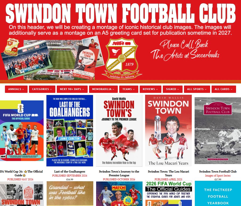 SOCCER BOOKS NEXT & LAST 90 DAYS PLUS tweet media