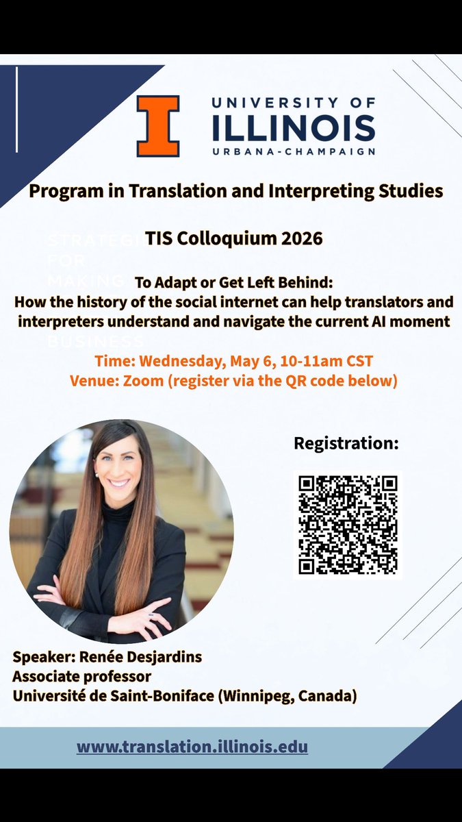 ozumarzik's tweet photo. Come join us in TIS Colloqium with Renee Desjardins #translation #academia #tis #colloqium https://t.co/XmdwVm0cfv