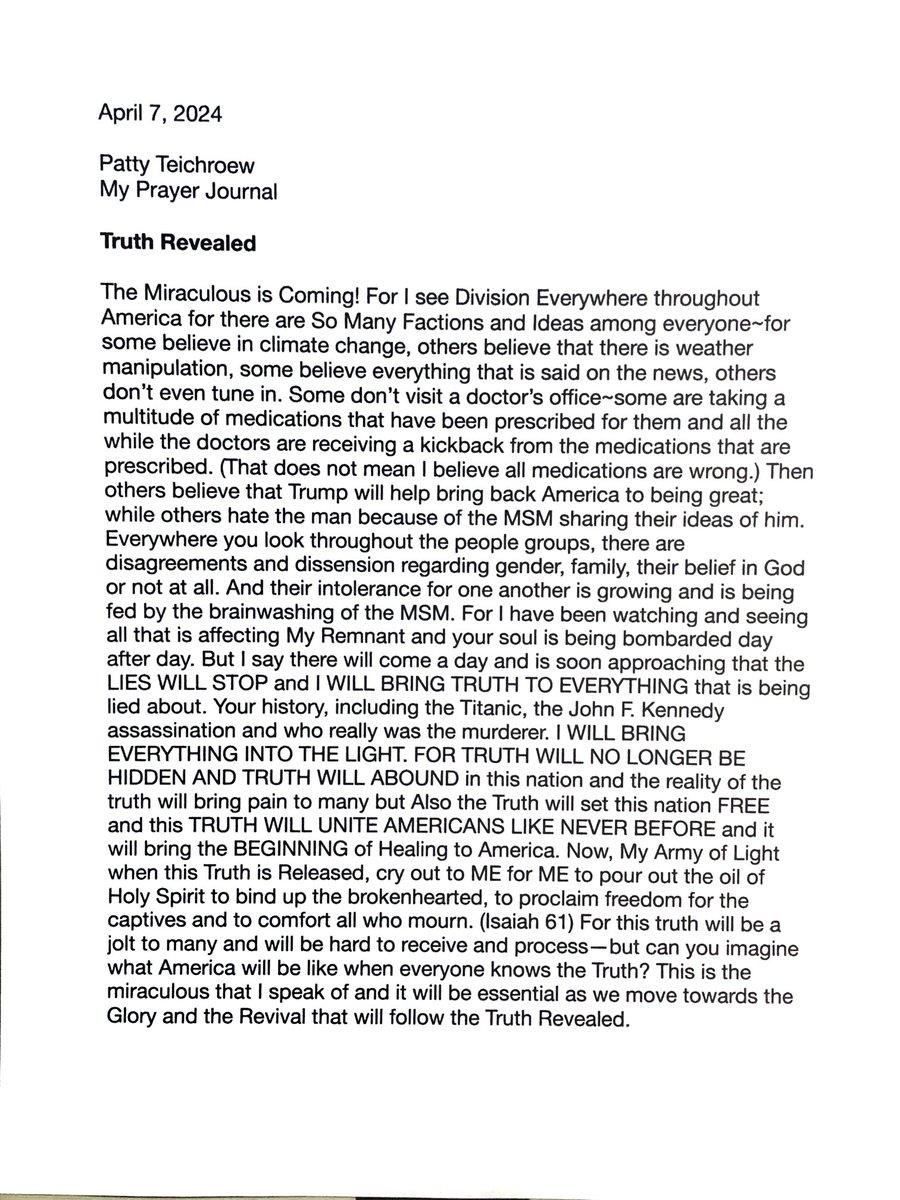 Patty Teichroew His Mouthpiece tweet media