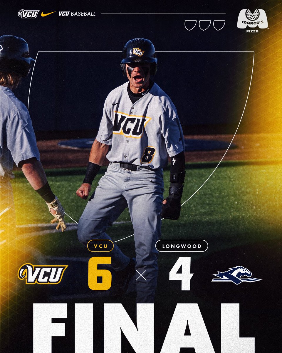 VCUBaseball's tweet image. FINISHED THE JOB IN 10‼️

#LetsGoVCU