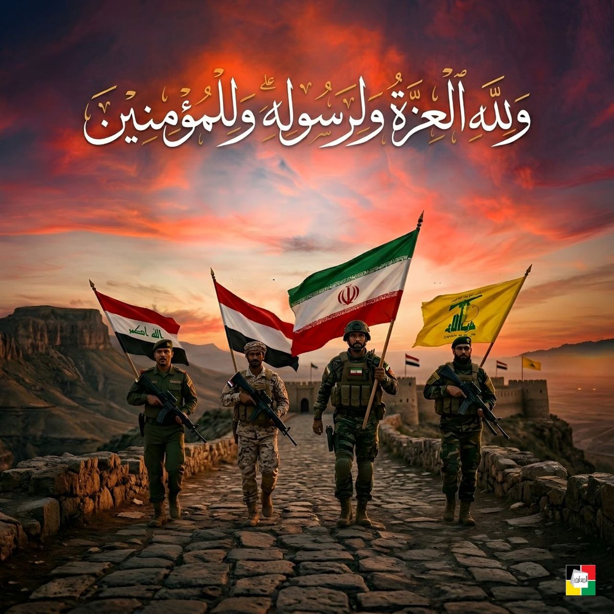 بسم الله الرحمن الرحيم 
وَمَا جَعَلَهُ اللَّهُ إِلَّا بُشْرَىٰ وَلِتَطْمَئِنَّ بِهِ قُلُوبُكُمْ ۚ وَمَا النَّصْرُ إِلَّا مِنْ عِندِ اللَّهِ ۚ إِنَّ اللَّهَ عَزِيزٌ حَكِيمٌ 
صدق الله العلي العظيم 

الحمد لله الذي جعلنا نعيش ايام النصر اياما اذل الله به لنا اعدائنا والبسهم ثوب