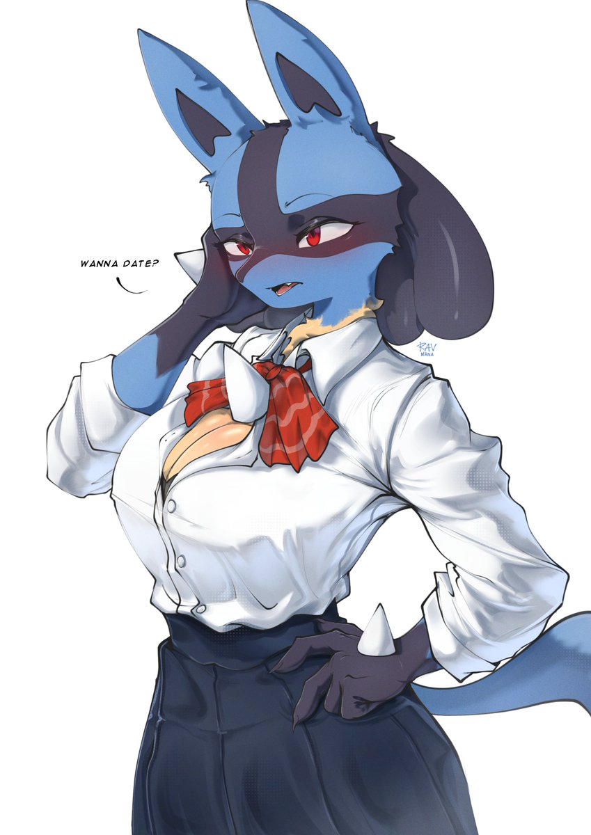 ravmana20's tweet photo. Ehmm...
#Pokemon #lucario #fanart https://t.co/x6BnLkKxit